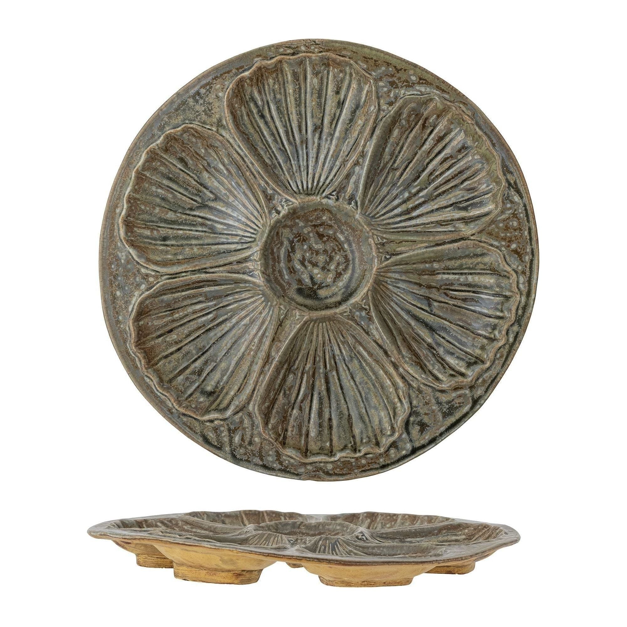 Bloomingville Lois Bricka Brun Stengods ⌀26 cm