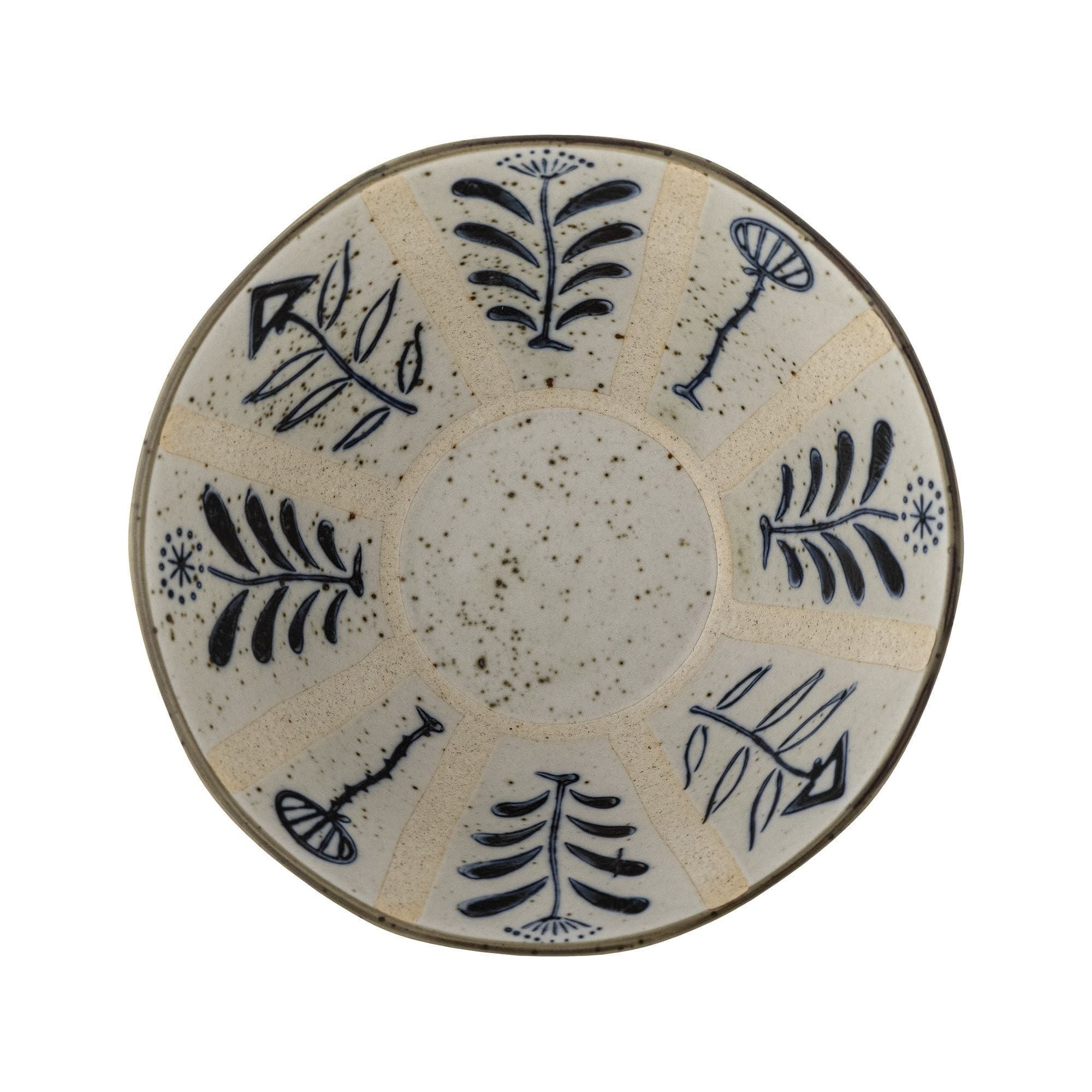 Bloomingville Leonie Skål Blå Stengods 15 cm