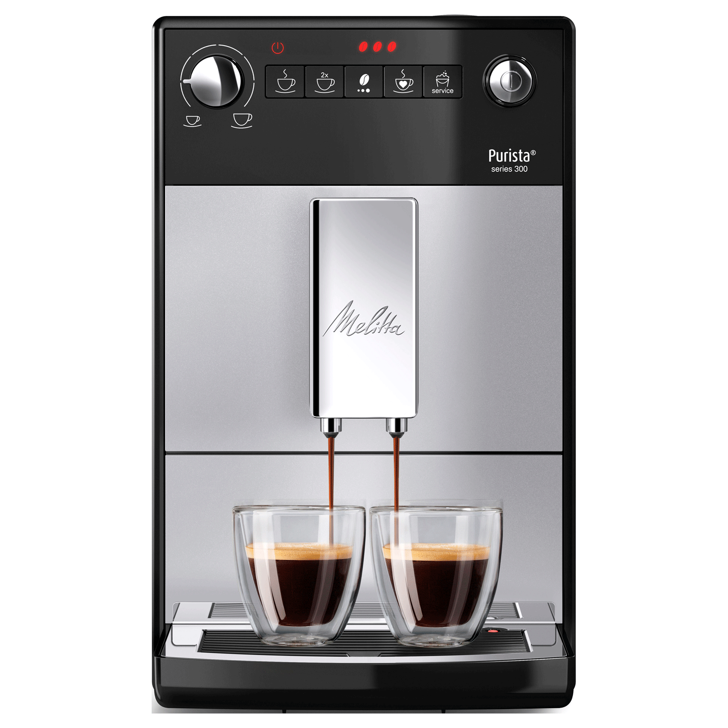 Melitta Purista Silver Helautomatisk Kaffemaskin