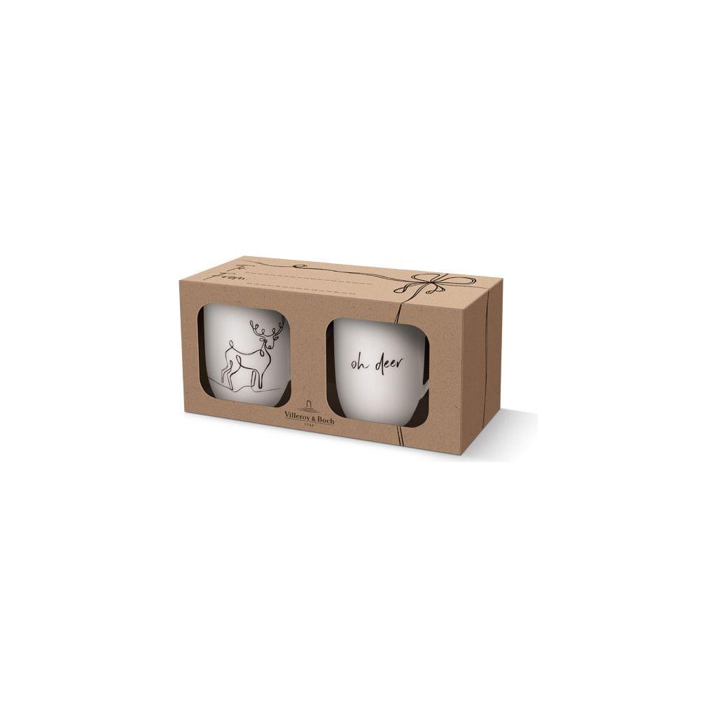 Villeroy & Boch Statement XMAS Set Ren 2 st. 290 ml