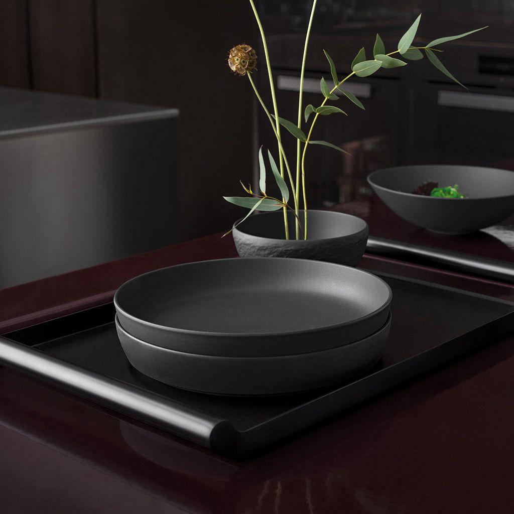 Villeroy & Boch Iconic Skål platt svart 500 ml