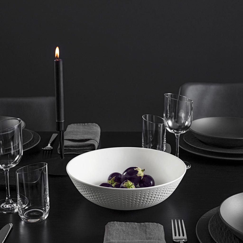 Villeroy & Boch Manufacture Collier vit Frukt-/dekorativ skål 160 cl