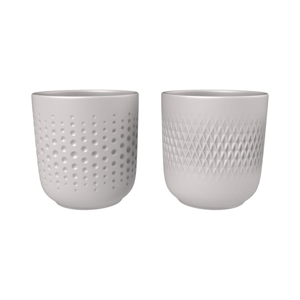 Villeroy & Boch Manufacture Collier vit Muggset 2 st. 280 ml