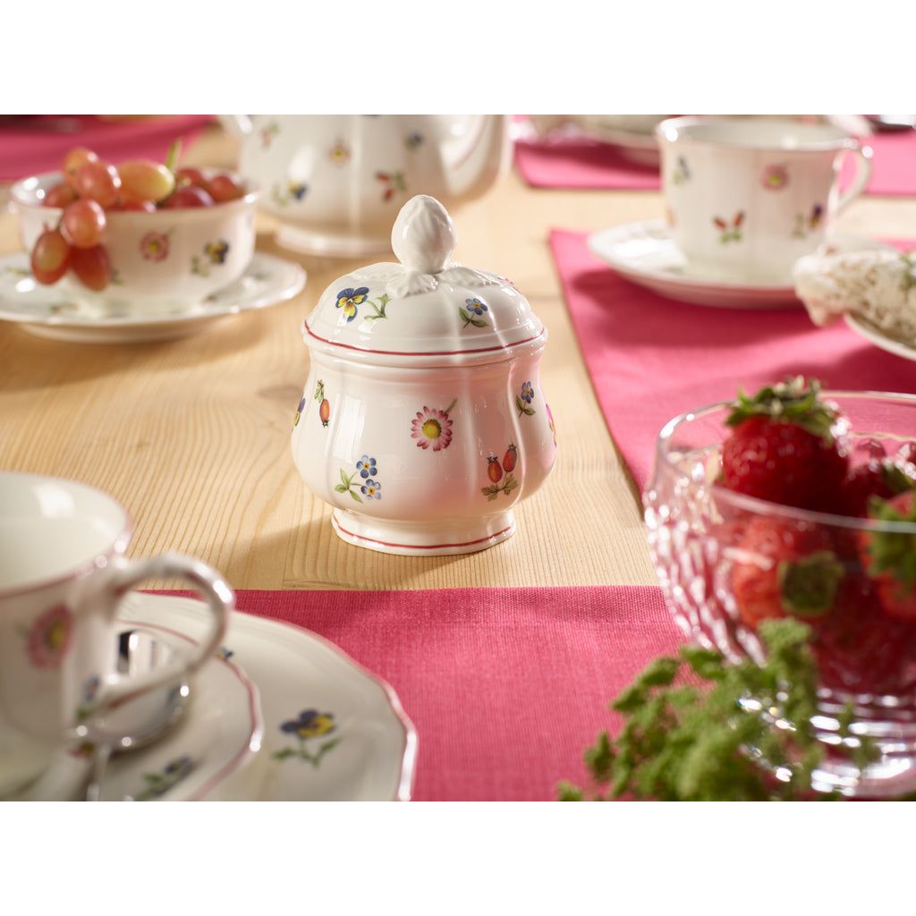 Villeroy & Boch Petite Fleur Sockerskål med lock 360 ml