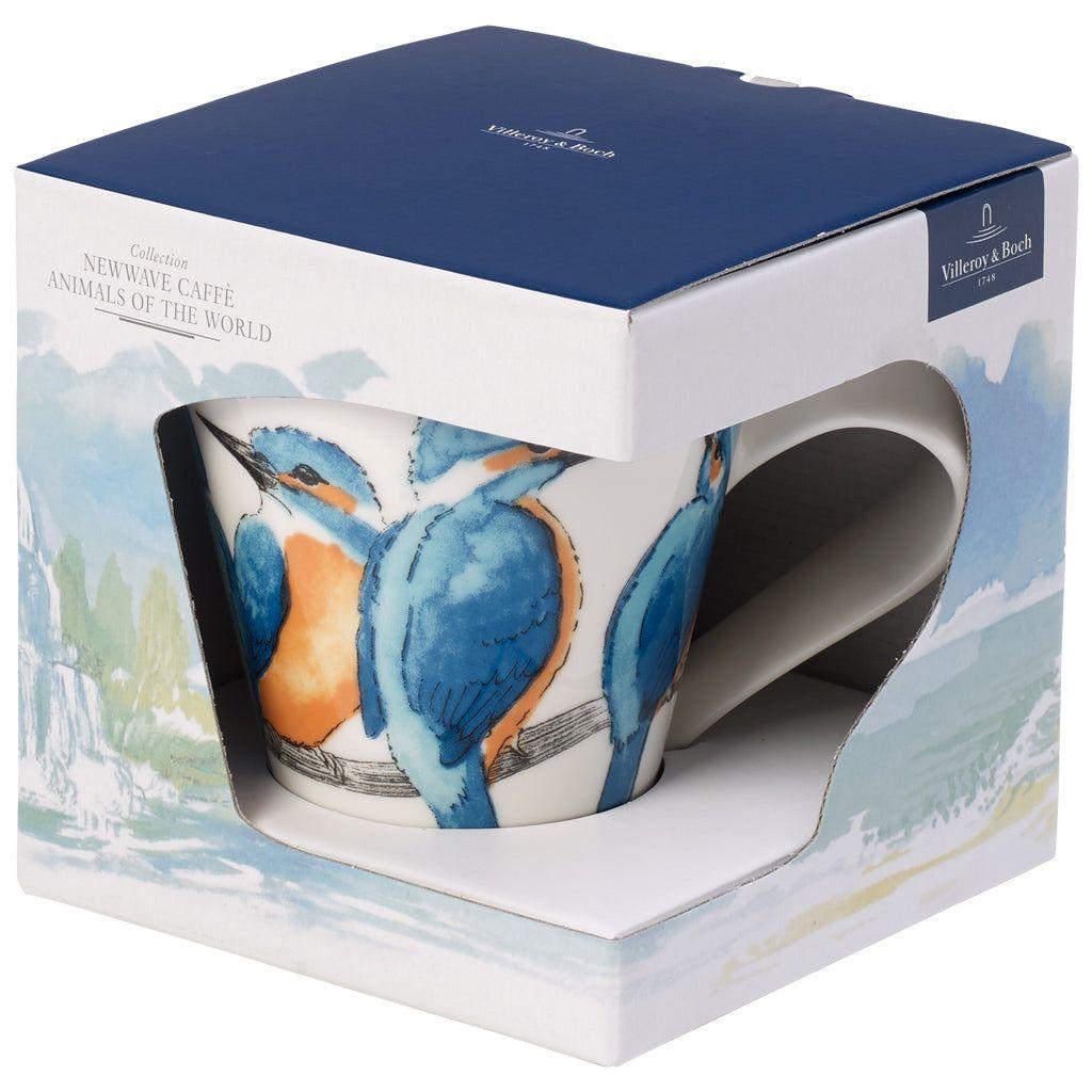 Villeroy & Boch NewWave Caffè King Fisher Mugg (presentförpackning) 24 cl