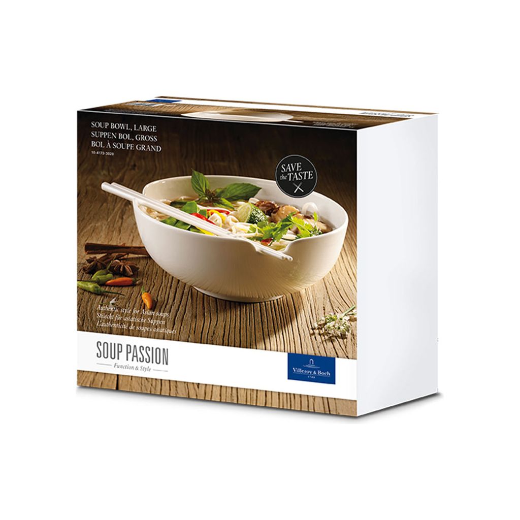 Villeroy & Boch Soup Passion Soppskål, stor 1.4 l