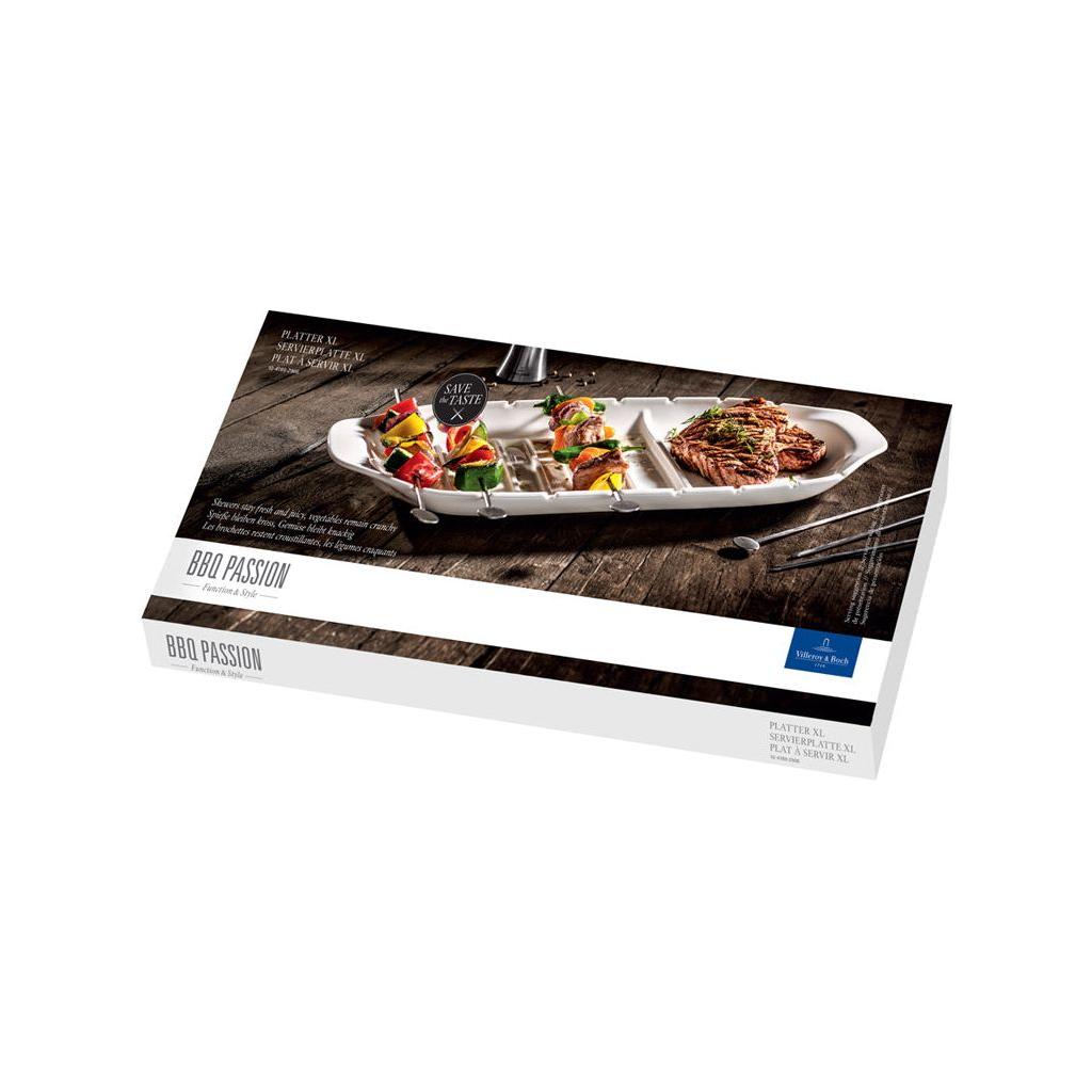 Villeroy & Boch BBQ Passion Serveringsfat XL med spettfunktion