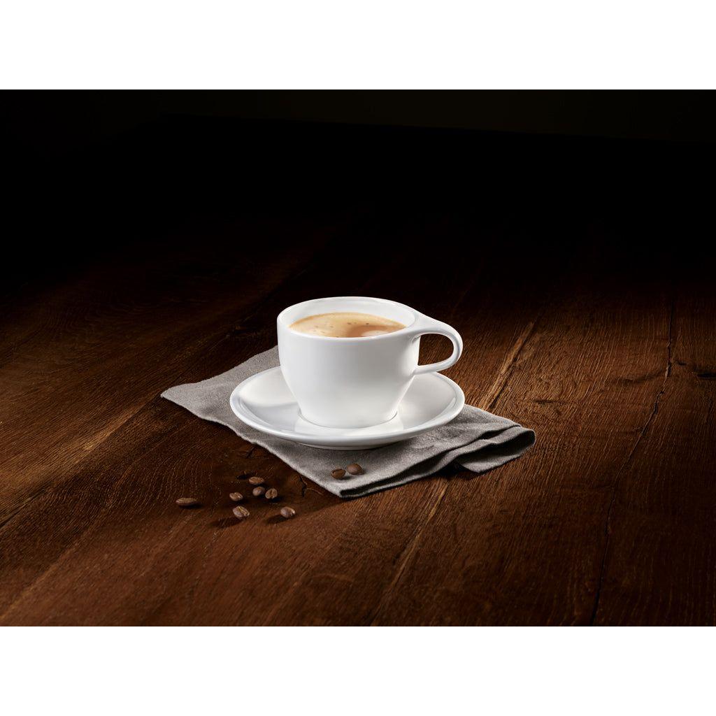 Villeroy & Boch Coffee Passion Vit kaffekopp & fat 2st 350 ml