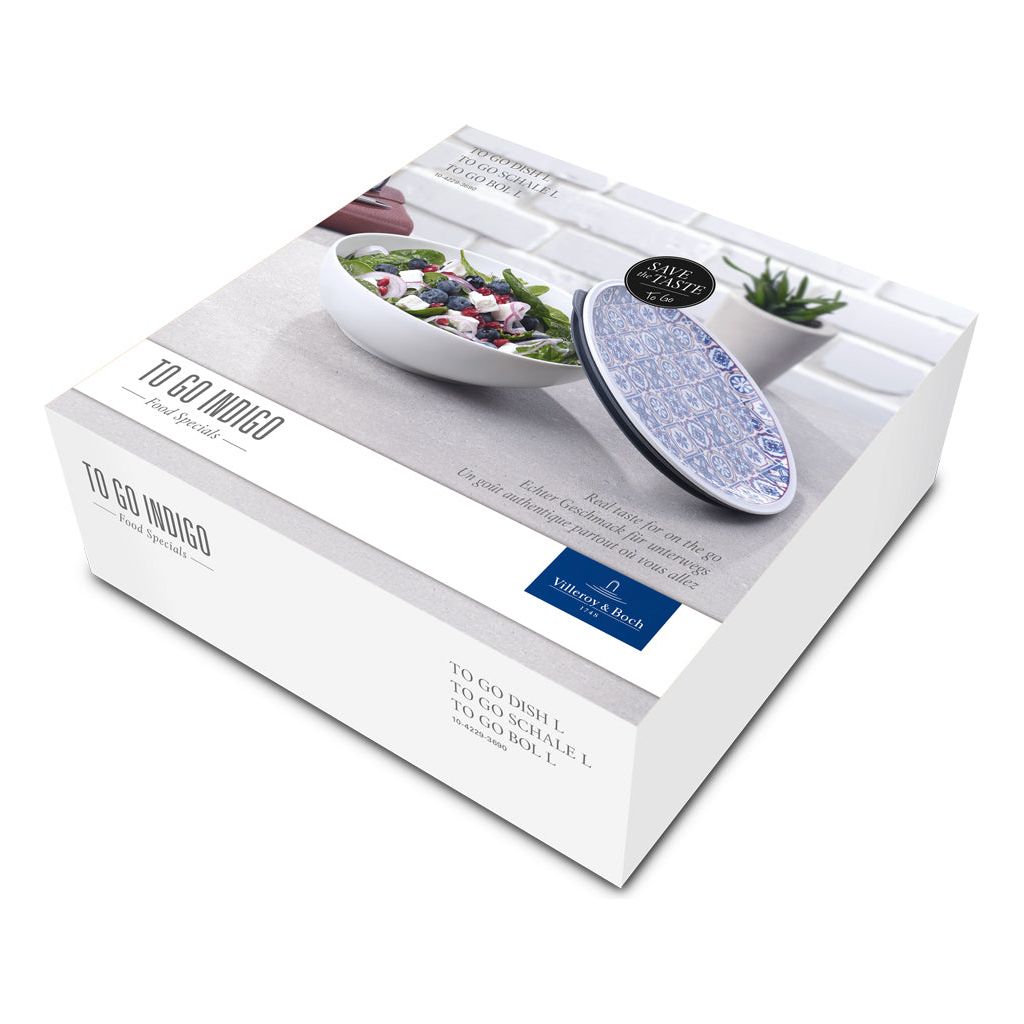 Villeroy & Boch To Go Indigo Tallrik L 800 ml