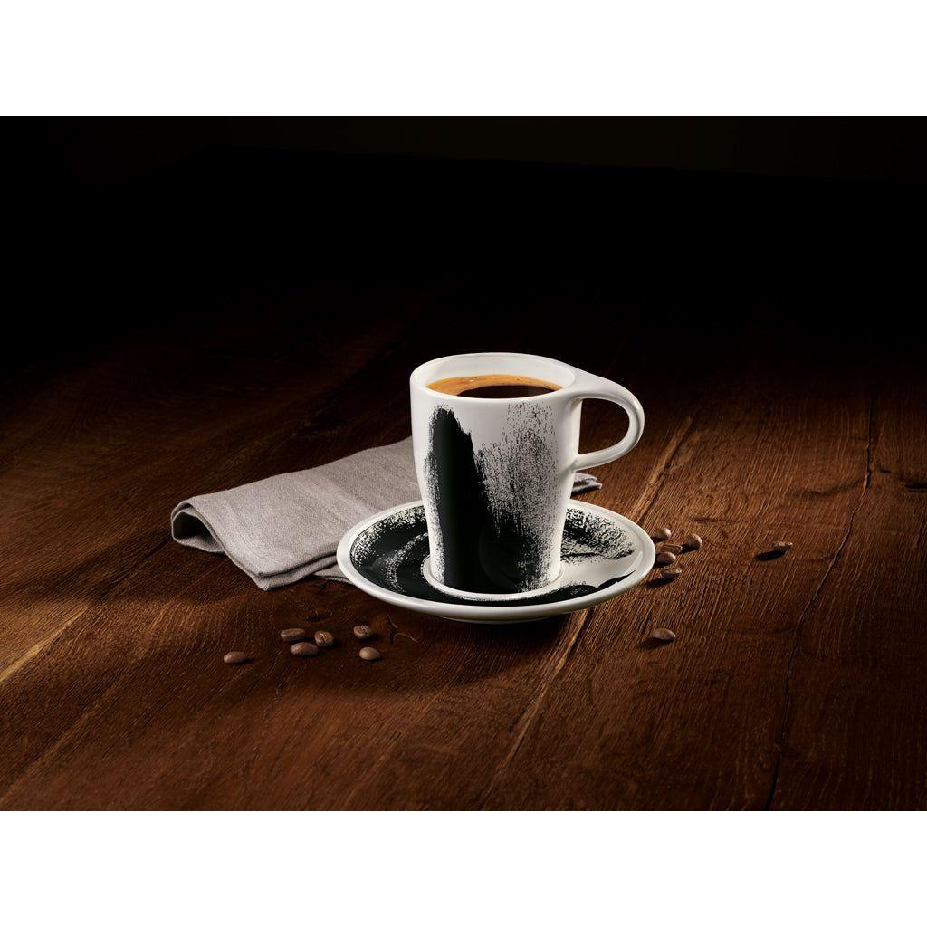 Villeroy & Boch Coffee Passion Awake Kaffemugg med fat, 2 delar 38 cl