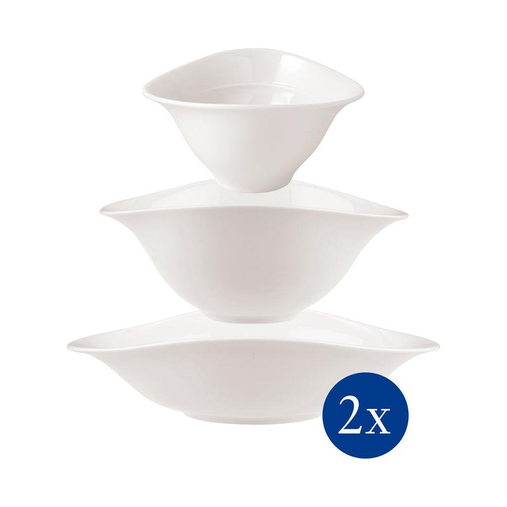 Villeroy & Boch Vapiano Skål-trio, 6 st