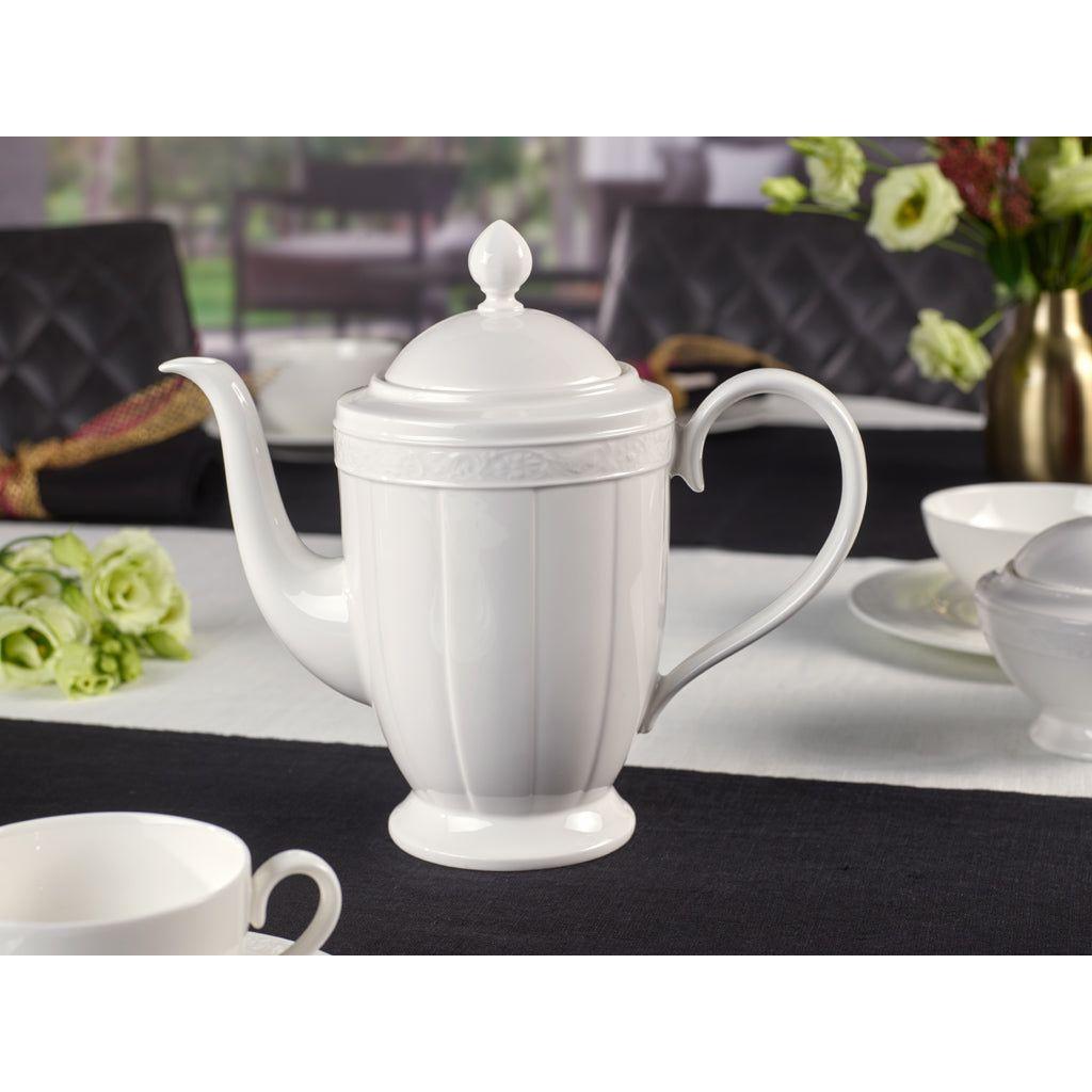 Villeroy & Boch White Pearl Kaffekanna 6 pers. 1.2 l