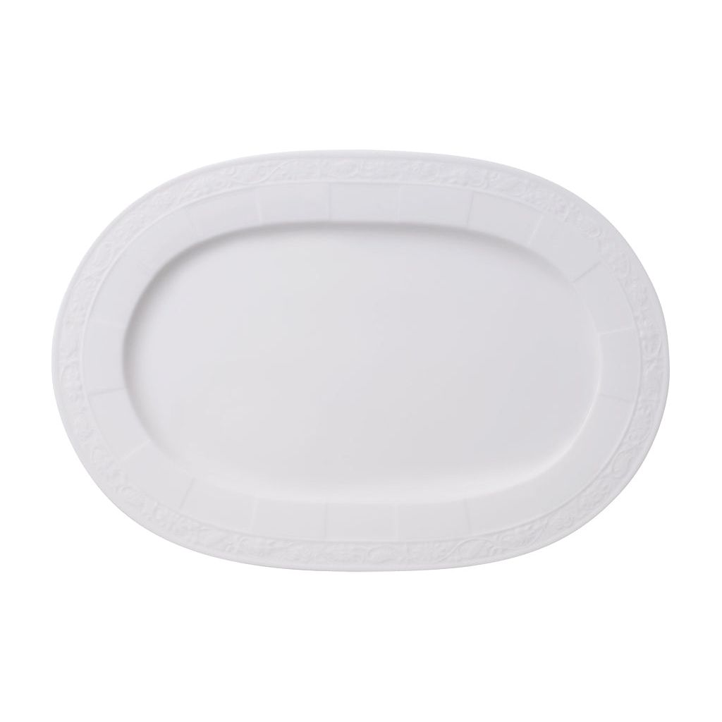 Villeroy & Boch White Pearl Oval fat