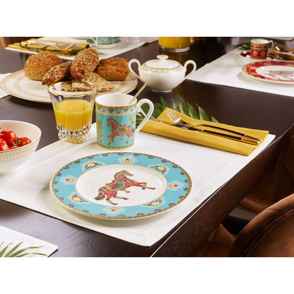 Villeroy & Boch Samarkand Aquamarin Salladstallrik 225 mm