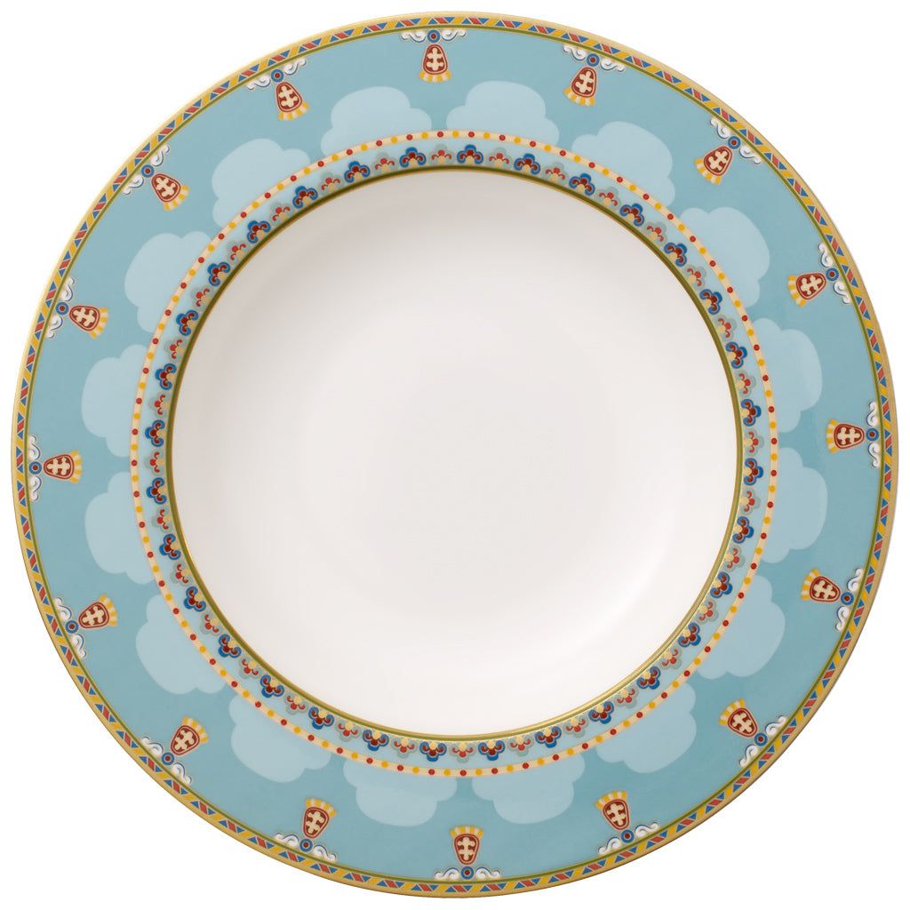 Villeroy & Boch Samarkand Akvamarin Djup tallrik 248 mm