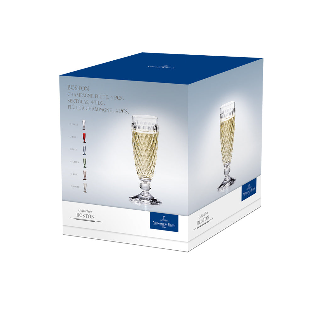 Villeroy & Boch Boston färgad Champagneflöjt rökfärgad 120 ml