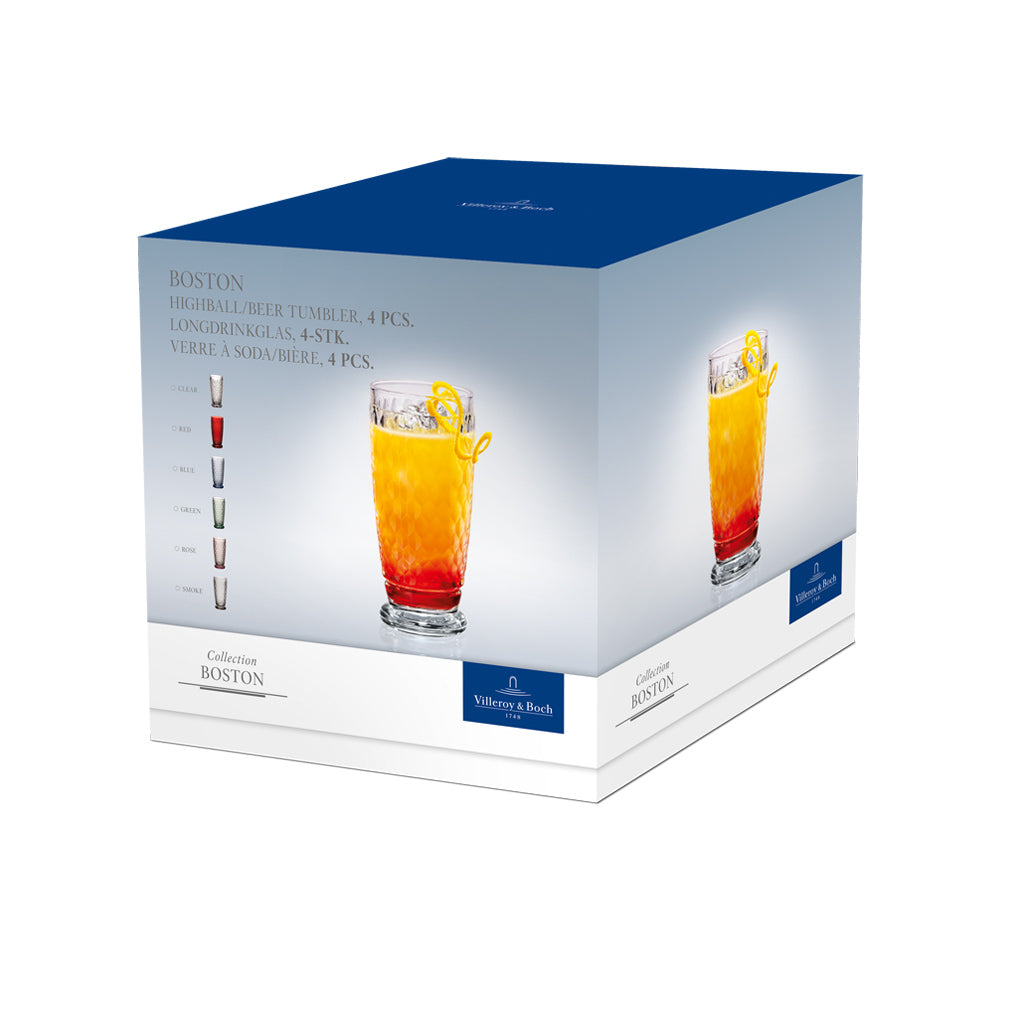 Villeroy & Boch Boston färgad Highball/Ölmugg rökfärgad 300 ml