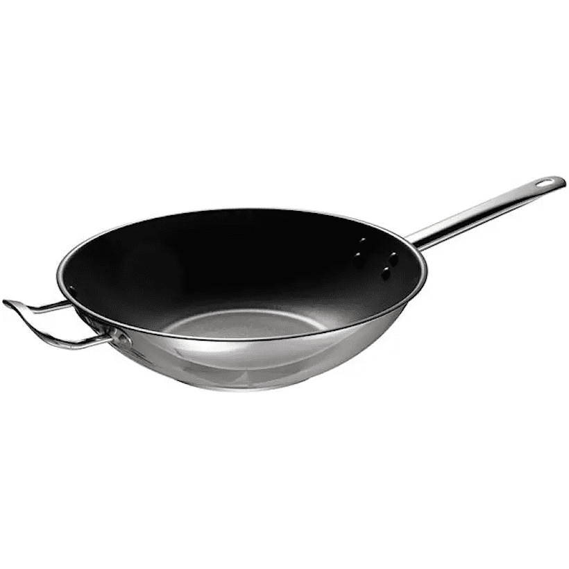 Modern House Rix Wok Stål/Svart 31,5 cm 3,5 l