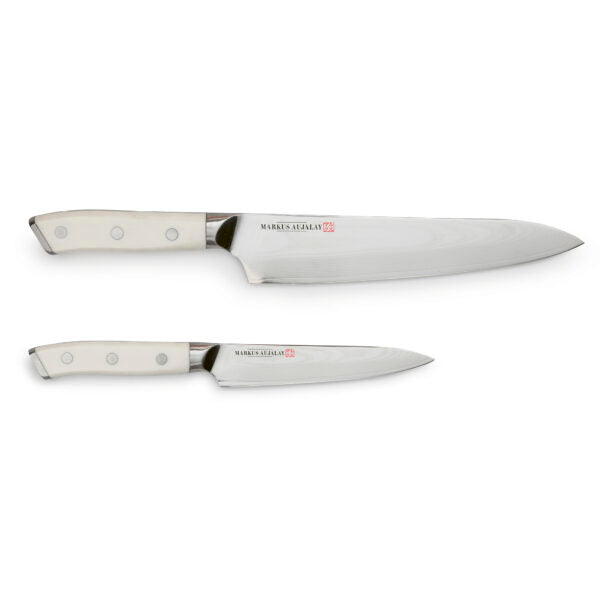 Markus Aujalay Kock och Skalknivset Damaskus 2-delar