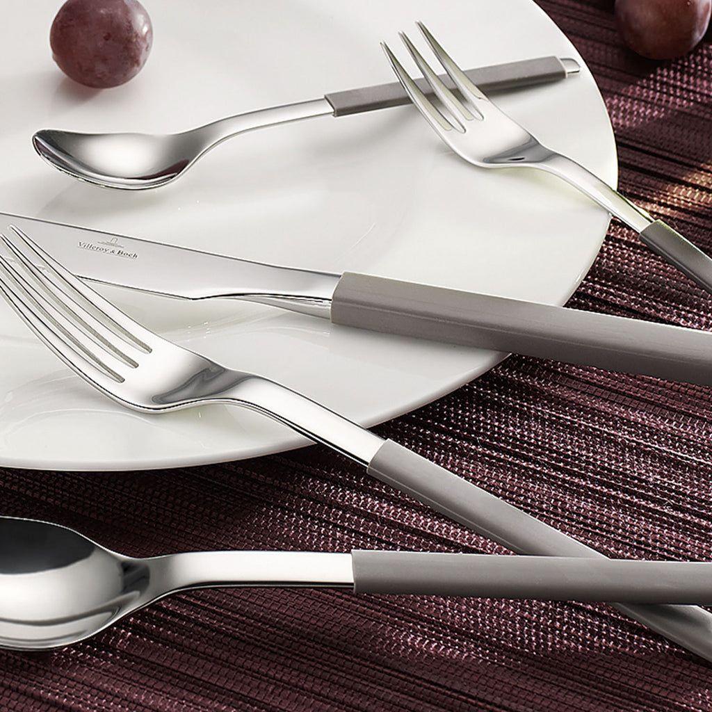 Villeroy & Boch S+ Taupe Salladsbestick 2 delar