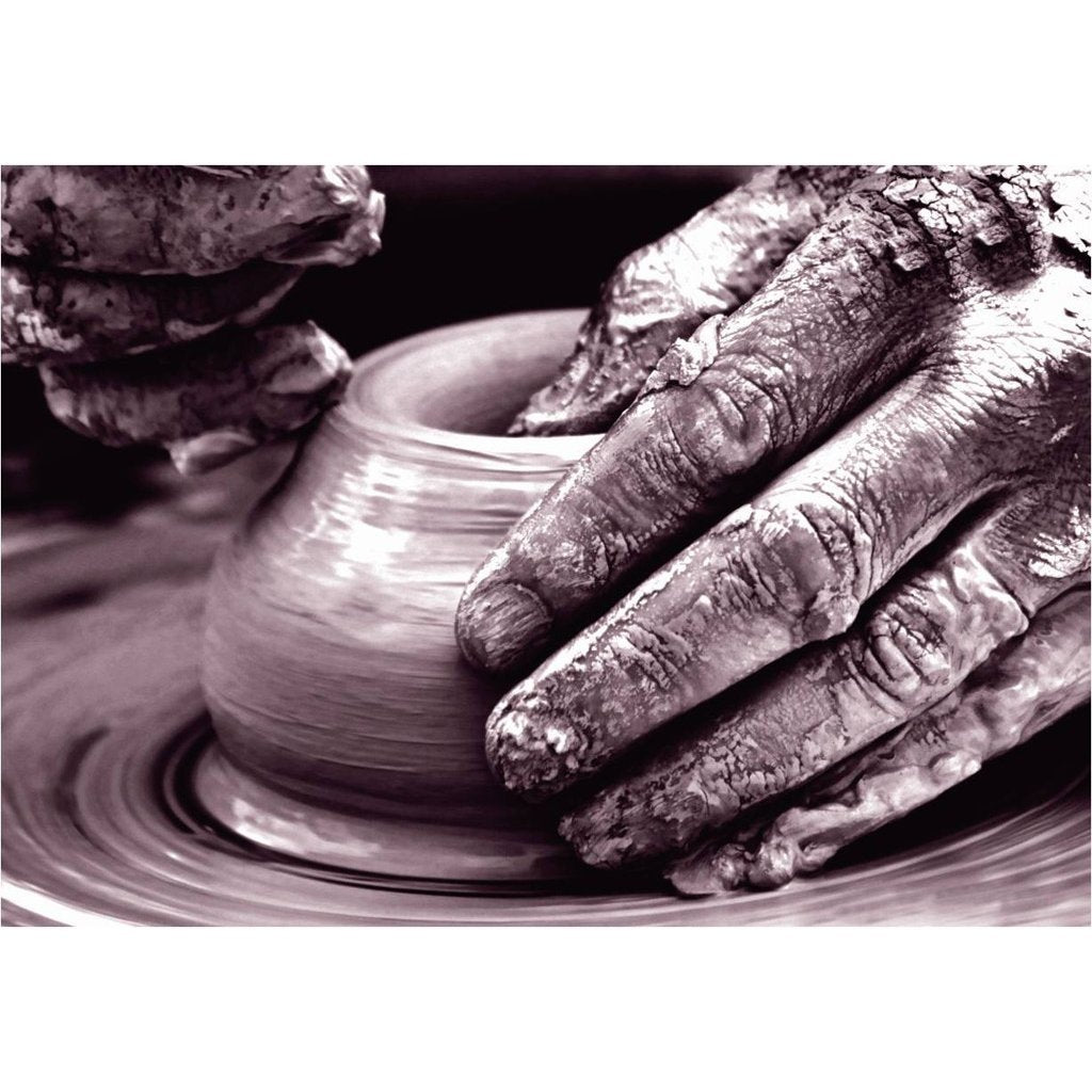 Emile Henry Ramekin 12 cm, set om 2 st, för Creme Brulée, krämfärgad Clay