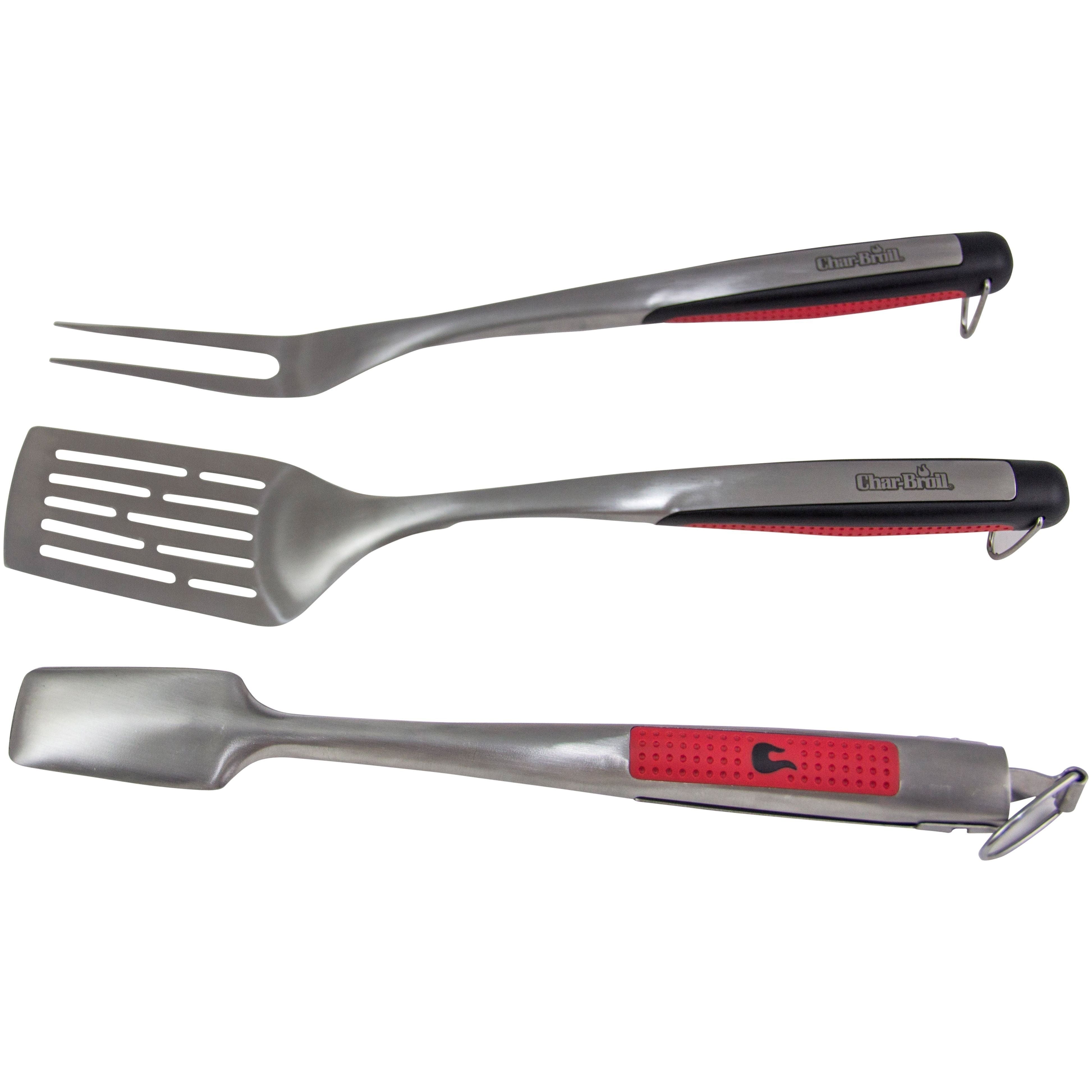 Char-Broil Comfort Grip Redskapsset 3 Delar