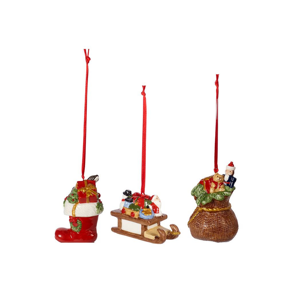 Villeroy & Boch Nostalgic Ornaments Prydnader Gåvor 3 st.