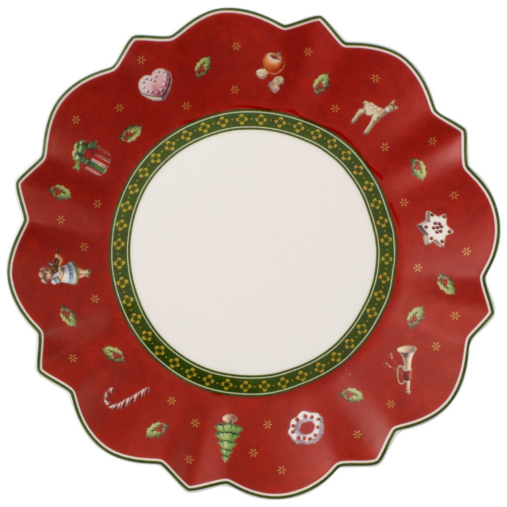 Villeroy & Boch Toy's Delight Bröd & smör tallrik röd 179 mm