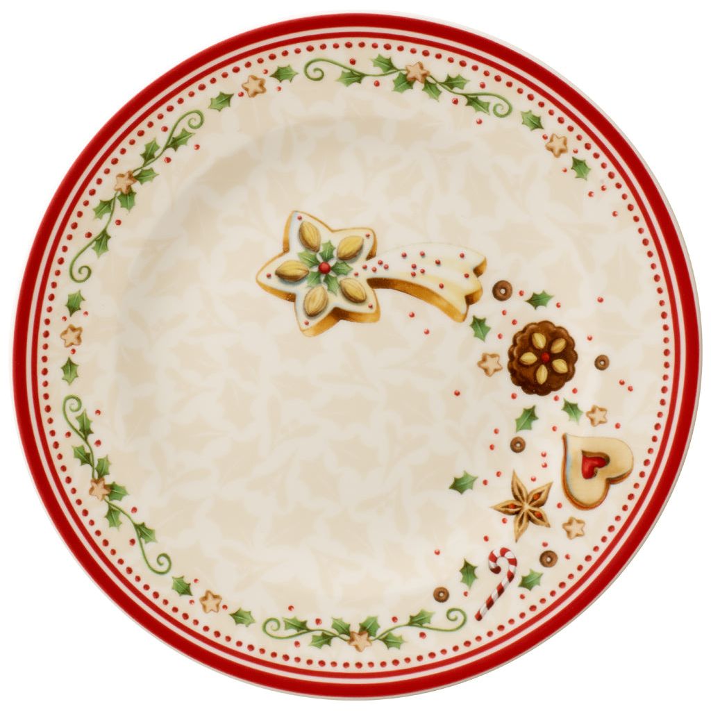 Villeroy & Boch Winter Bakery Delight Salladstallrik, fallande stjärna 215 mm