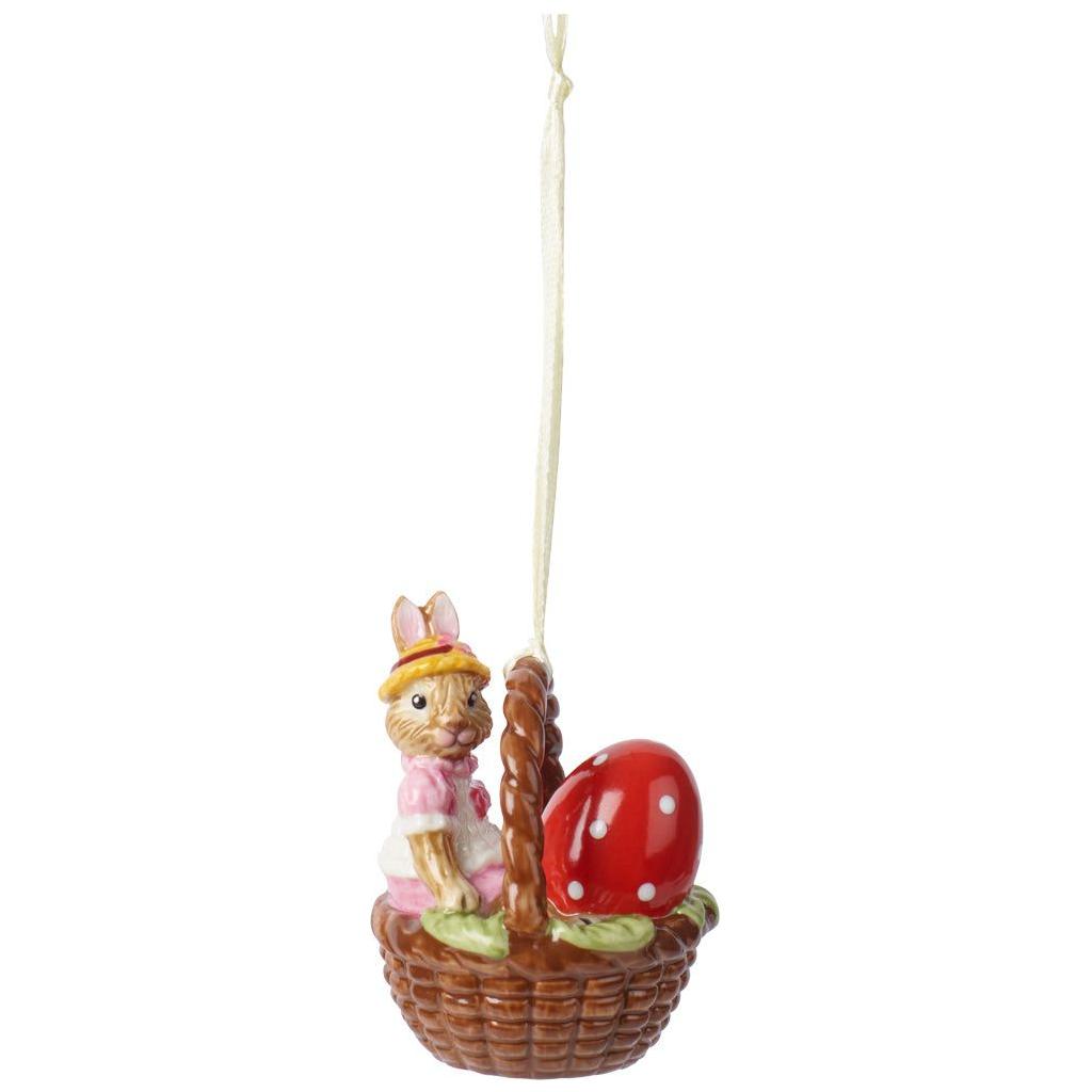 Villeroy & Boch Bunny Tales Ornamentkorg, Anna 45 mm