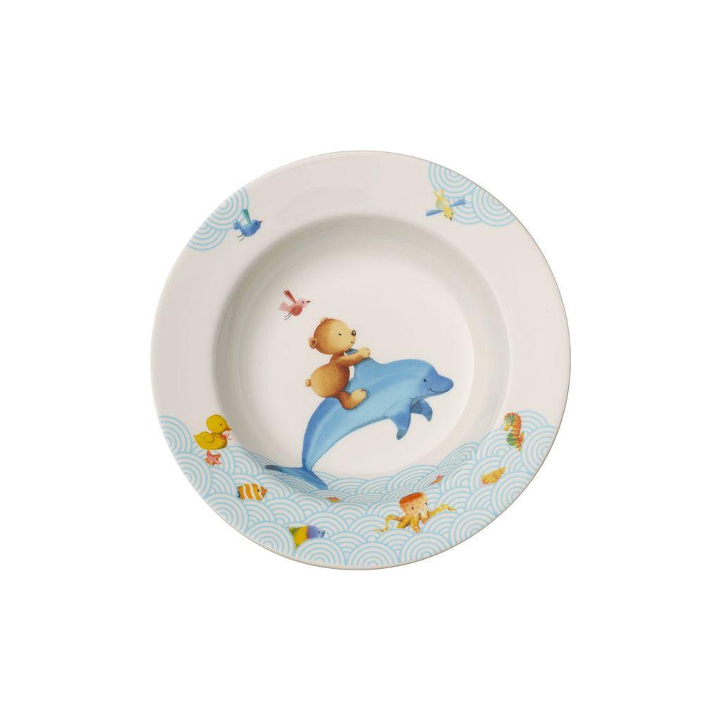 Villeroy & Boch Happy as a Bear Barn djup tallrik 195 mm