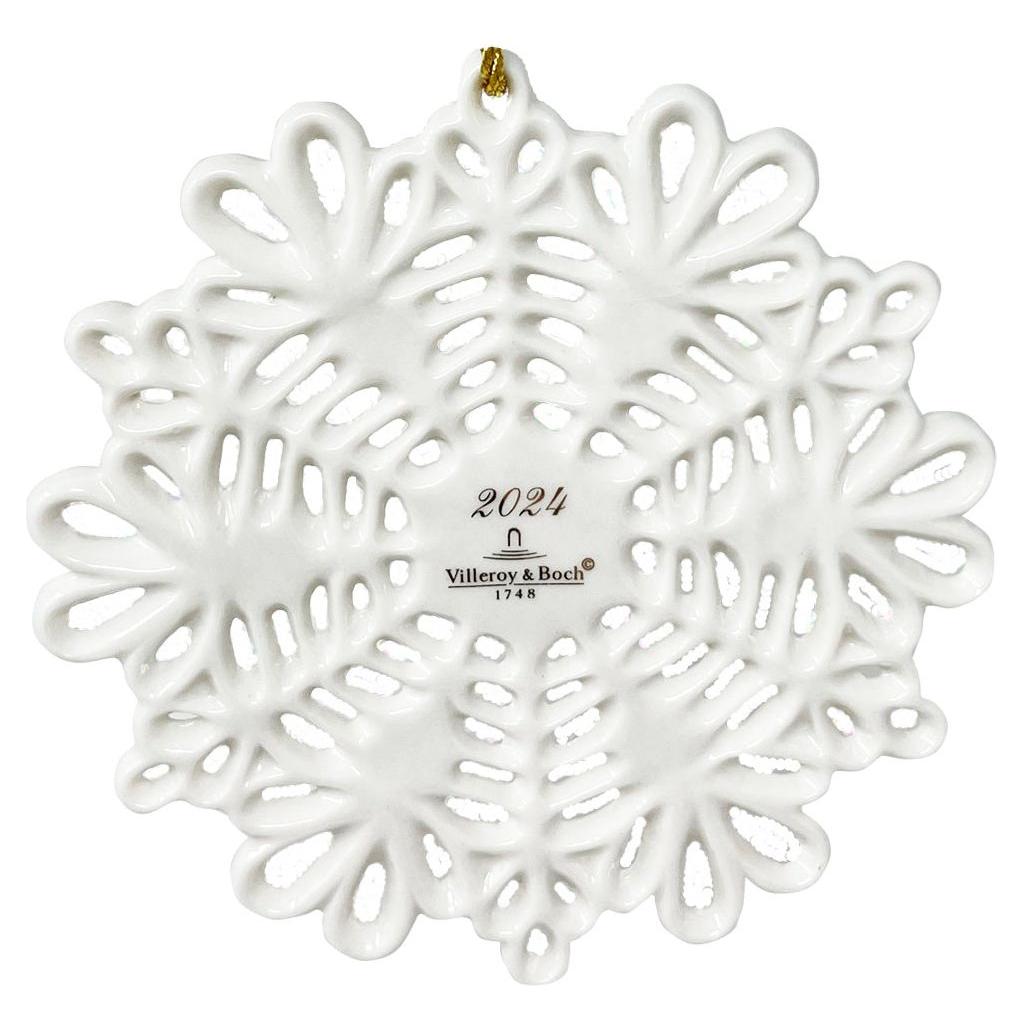 Villeroy & Boch Christmas Classics Snöflinga prydnad