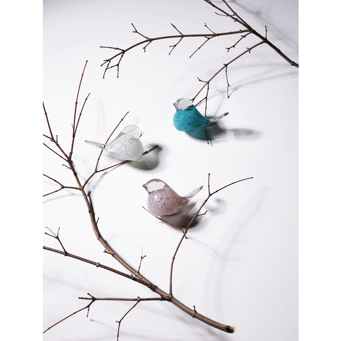 Magnor Lucky Bird fågel vit 6 cm