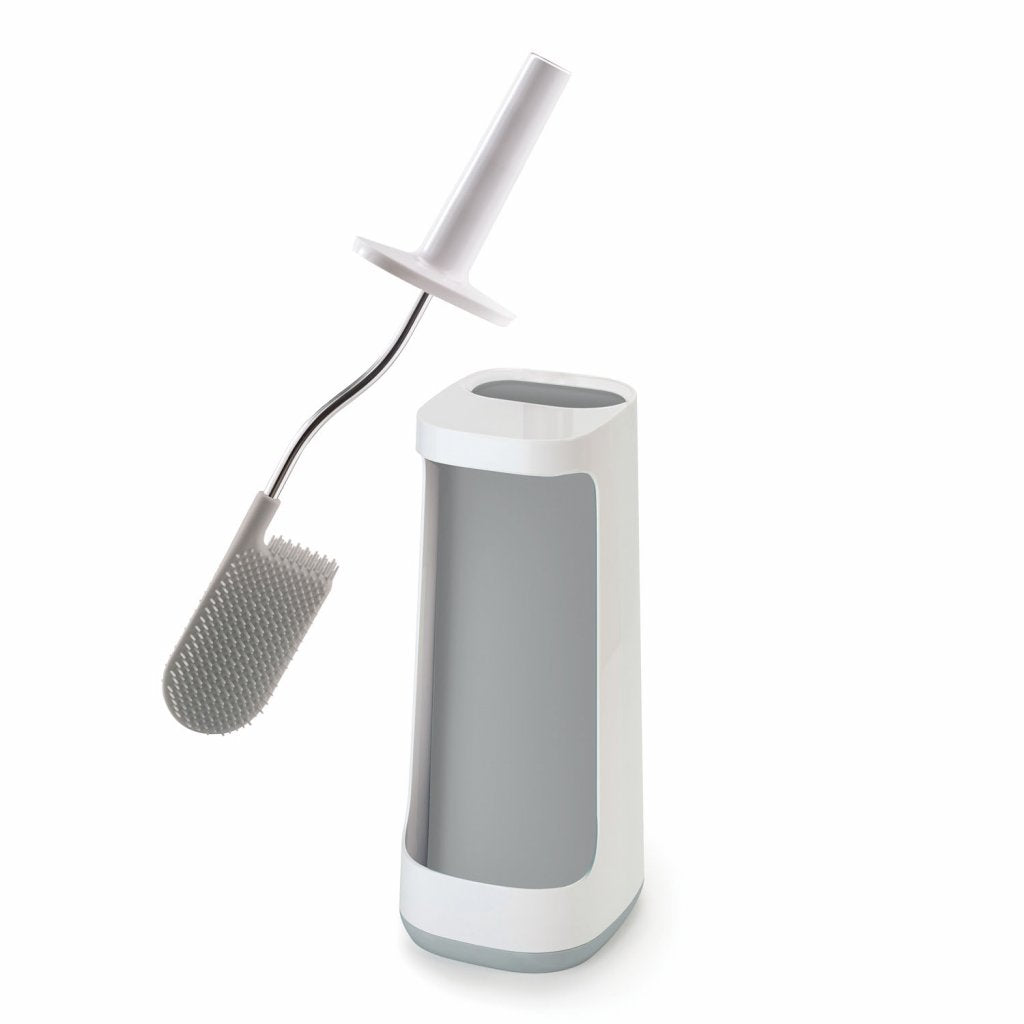 Joseph Joseph WC-sits FLEX PLUS 70516, med förvaringsutrymme, vit / grå