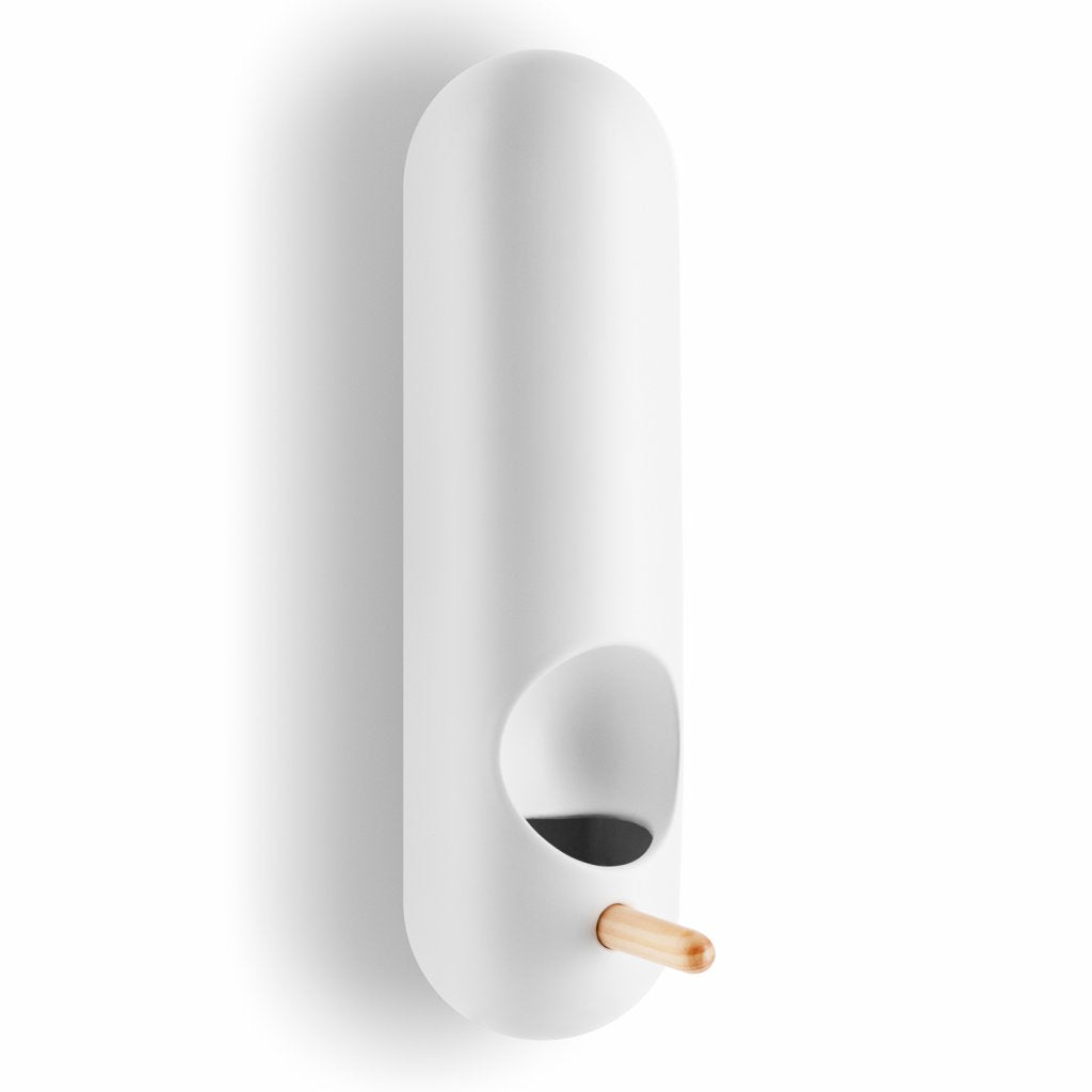 Eva Solo Fågelmatare, vit, keramik