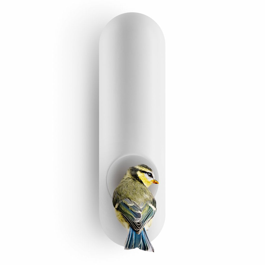 Eva Solo Fågelmatare, vit, keramik