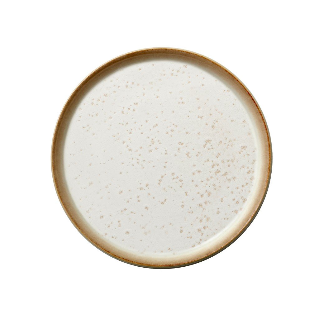 Bitz Desserttallrik 21 cm, krämfärgad