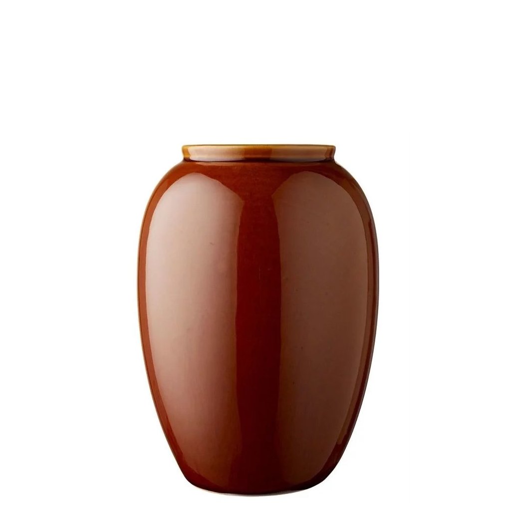Bitz Vas 20 cm, bärnstensfärgad
