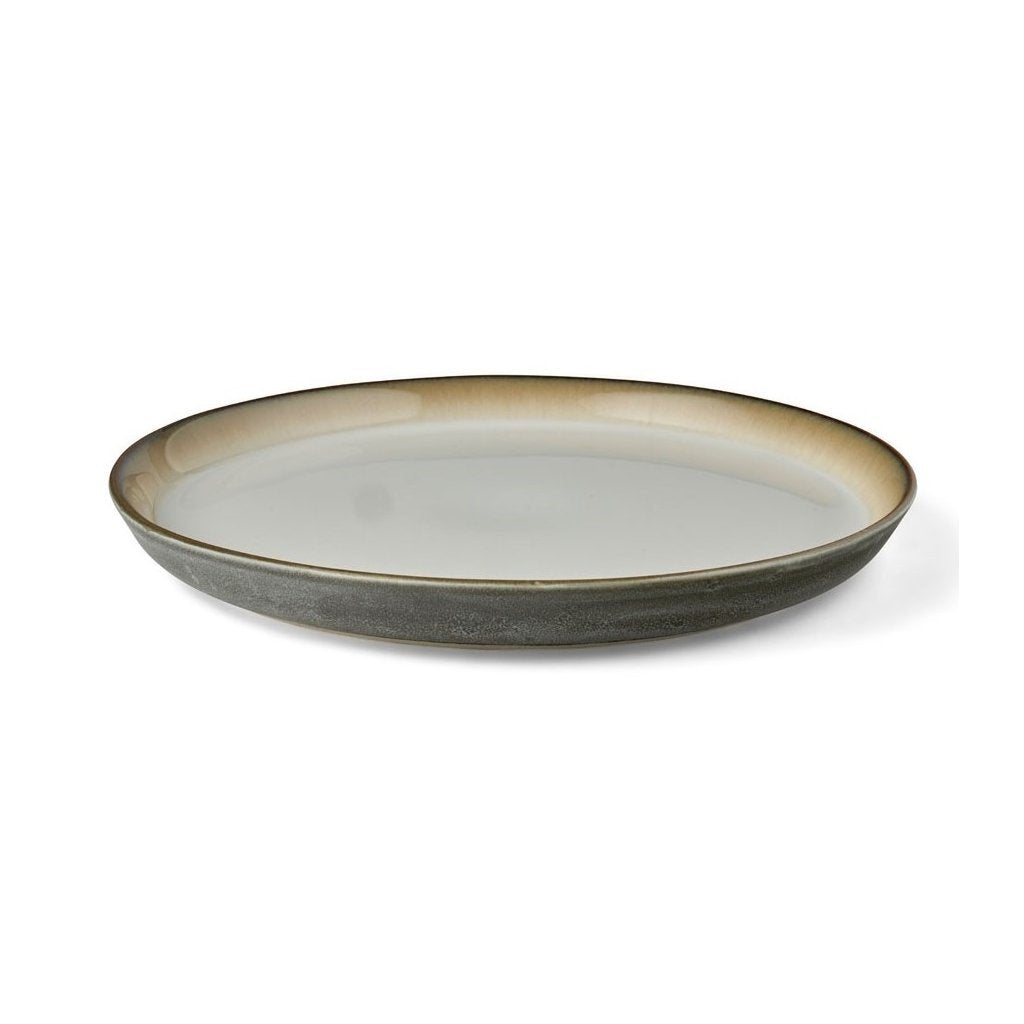 Bitz Serveringsfat 27 cm, grå / krämfärgad