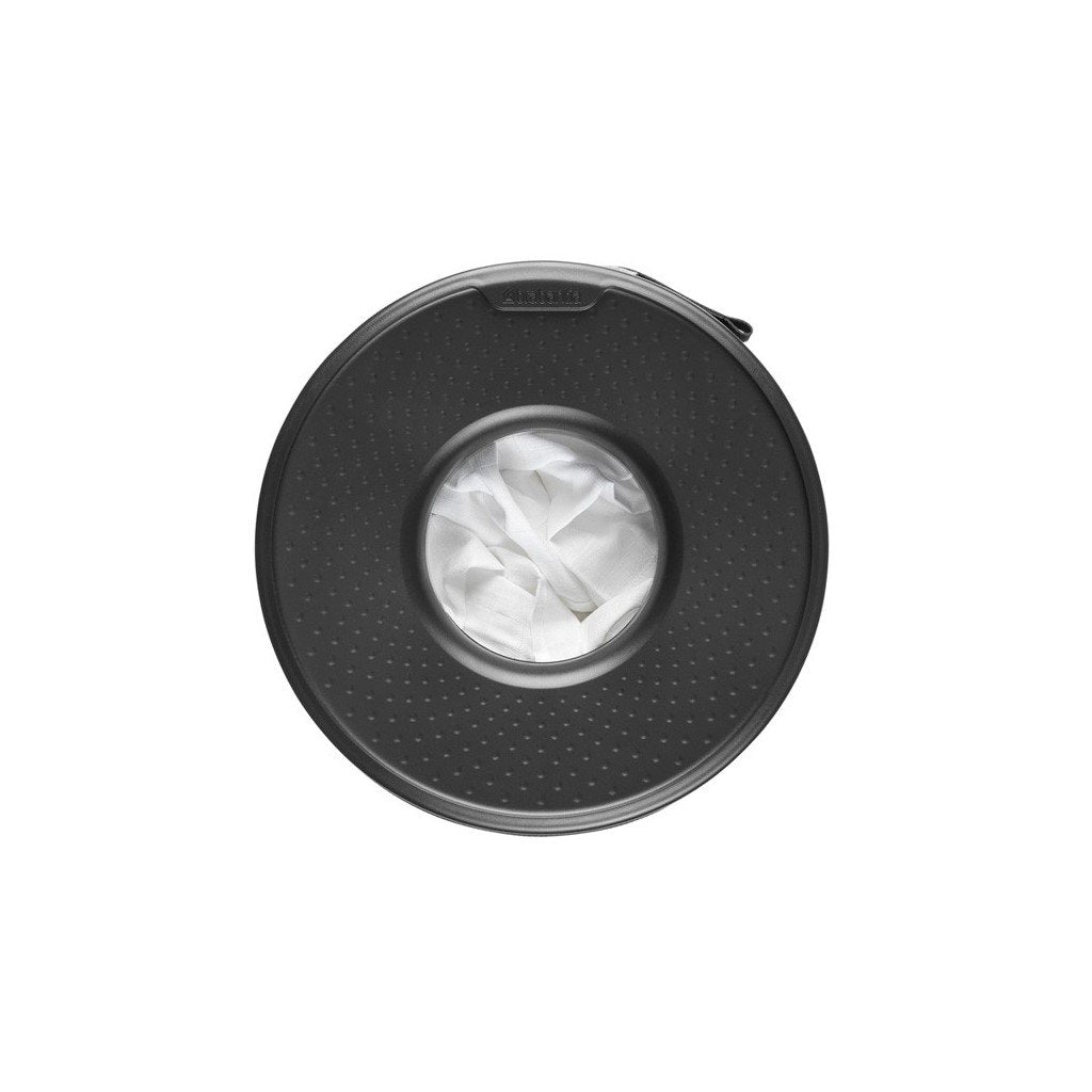 Brabantia Tvättkorg 35 l, med plastlock, vit