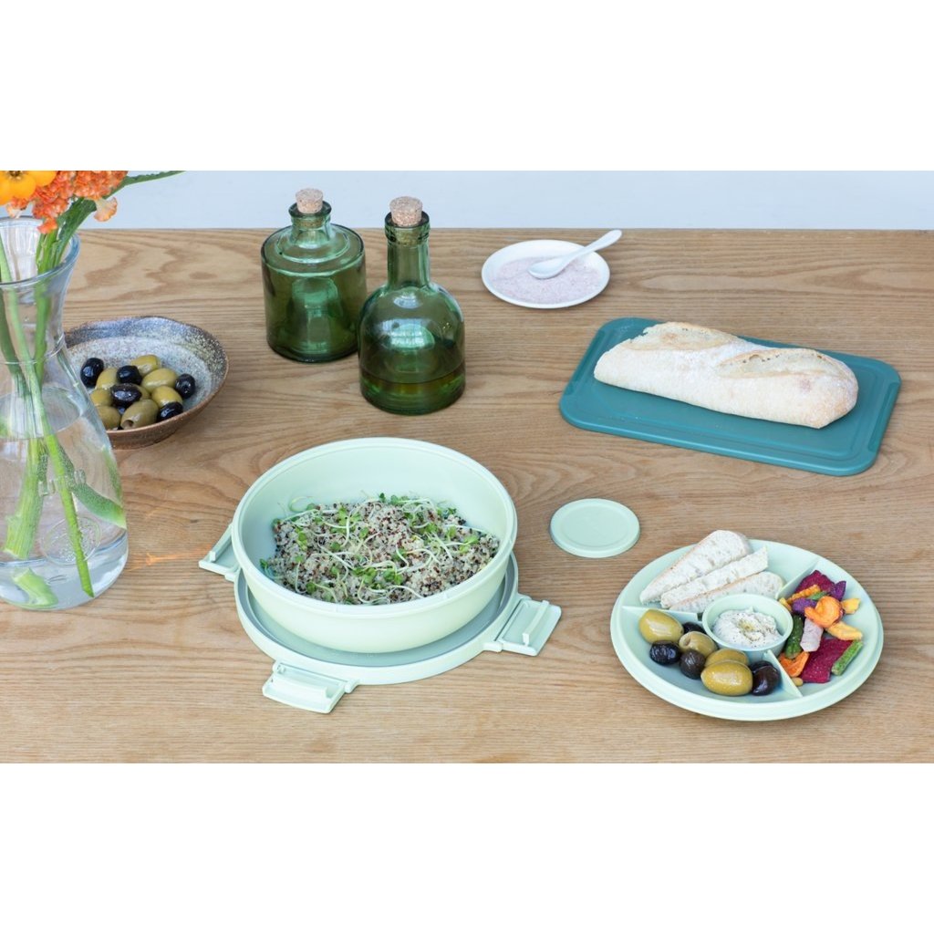 Brabantia Box för sallad MAKE & TAKE 1,3 l, nefritgrön