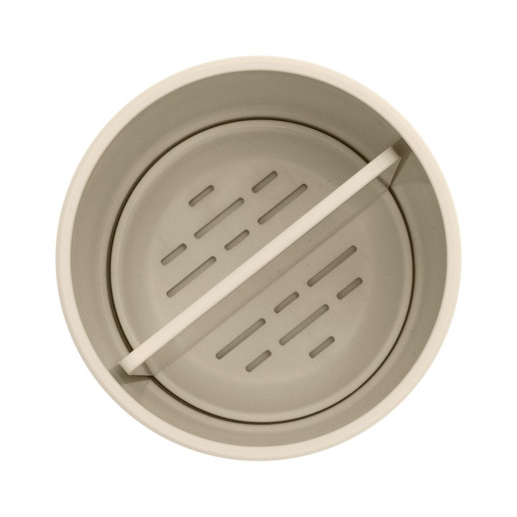 Brabantia Mugg för tandborstar RENEW, mjukt beige