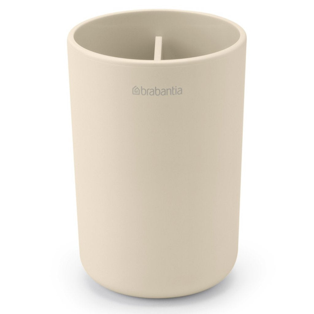 Brabantia Mugg för tandborstar RENEW, mjukt beige