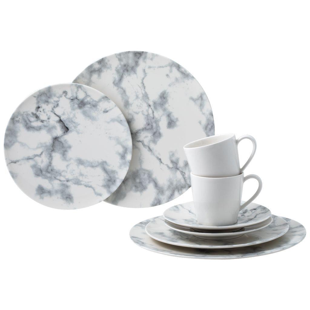 Villeroy & Boch Marmory Kombinationsset Vit 8 delar.