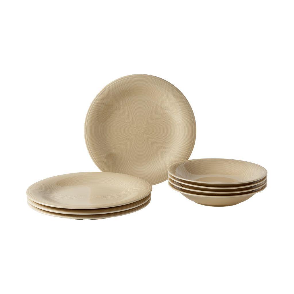 Villeroy & Boch Color Loop Sand Middagsset 8 delar.