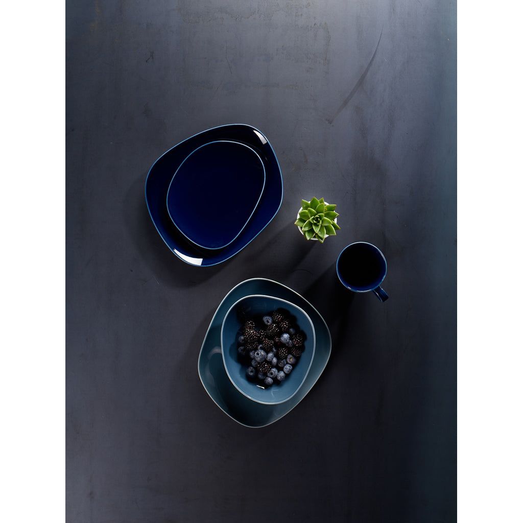 Villeroy & Boch Organic Mörkblå Platt tallrik 237 mm