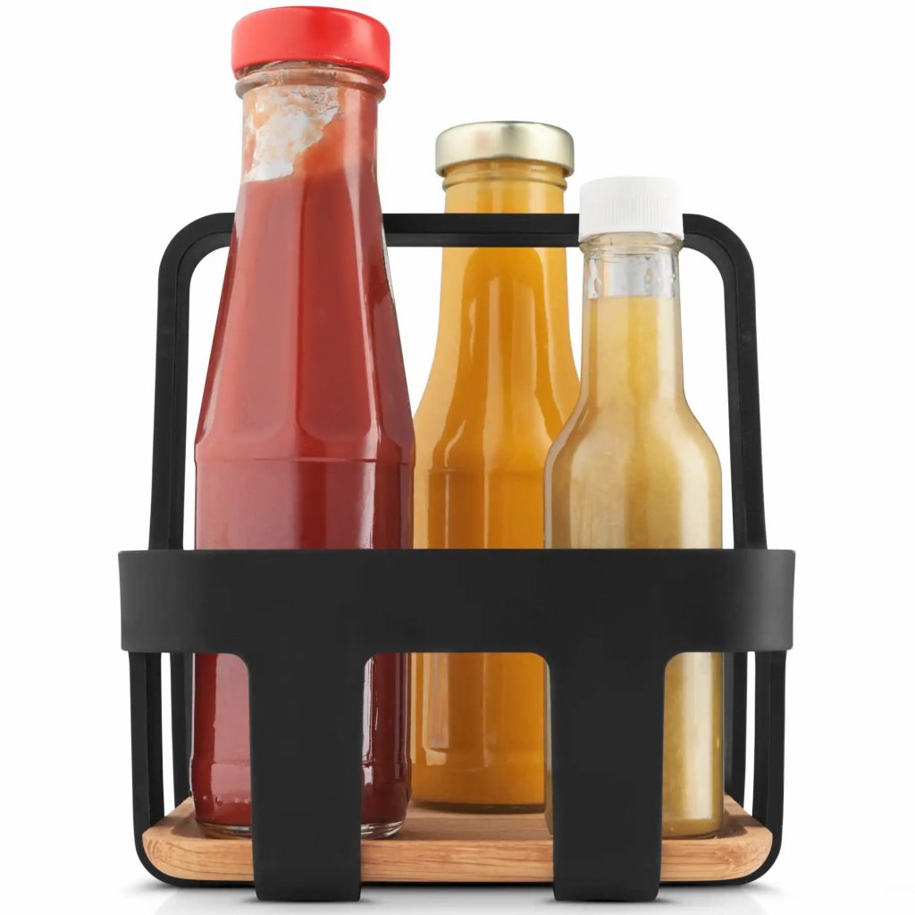 Eva Solo Serveringsorganisatör NORDIC KITCHEN 18 cm, svart, plast