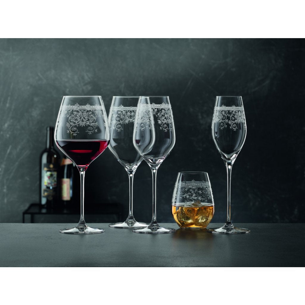 Spiegelau Glas för rödvin ARABESQUE 840 ml, set om 2 st, klar