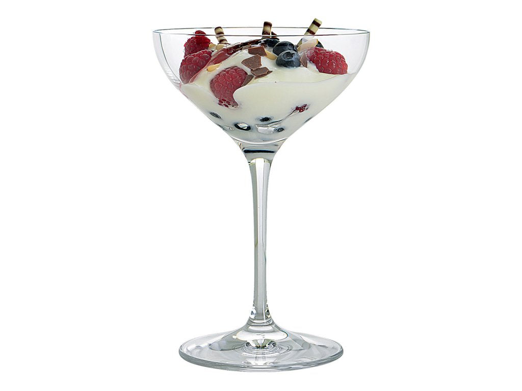 Spiegelau Champagneglas SPECIAL GLASSES DESSERT/CHAMPAGNER SAUCER, set i 4 delar, 250 ml