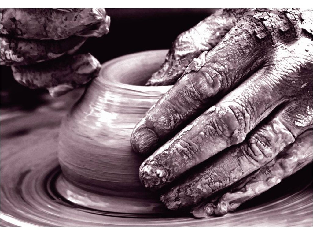 Emile Henry Pajform 28 cm, gräddvit